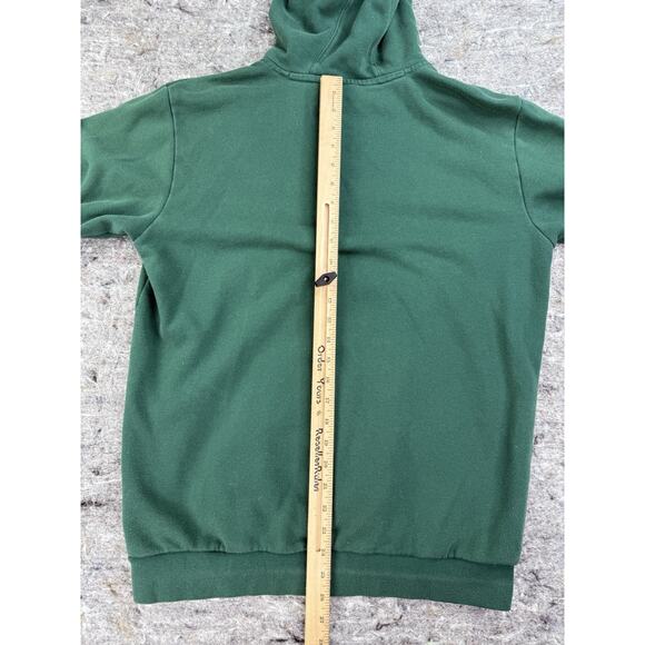 Adidas Hoodie Mens M Green Undeniable Shoes All Over Sweatshirt Embroidered‎ - Picture 11 of 11